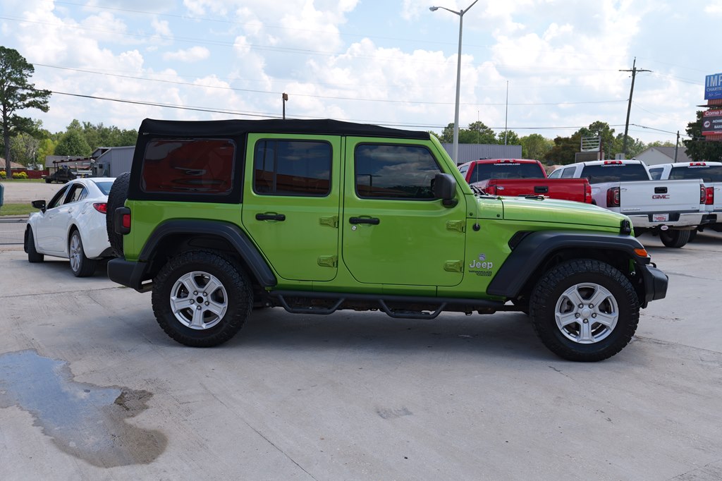Used Car 2018 Jeep Wrangler Unlimi  Sport For Sale Under $25,000 In Baker, Louisiana