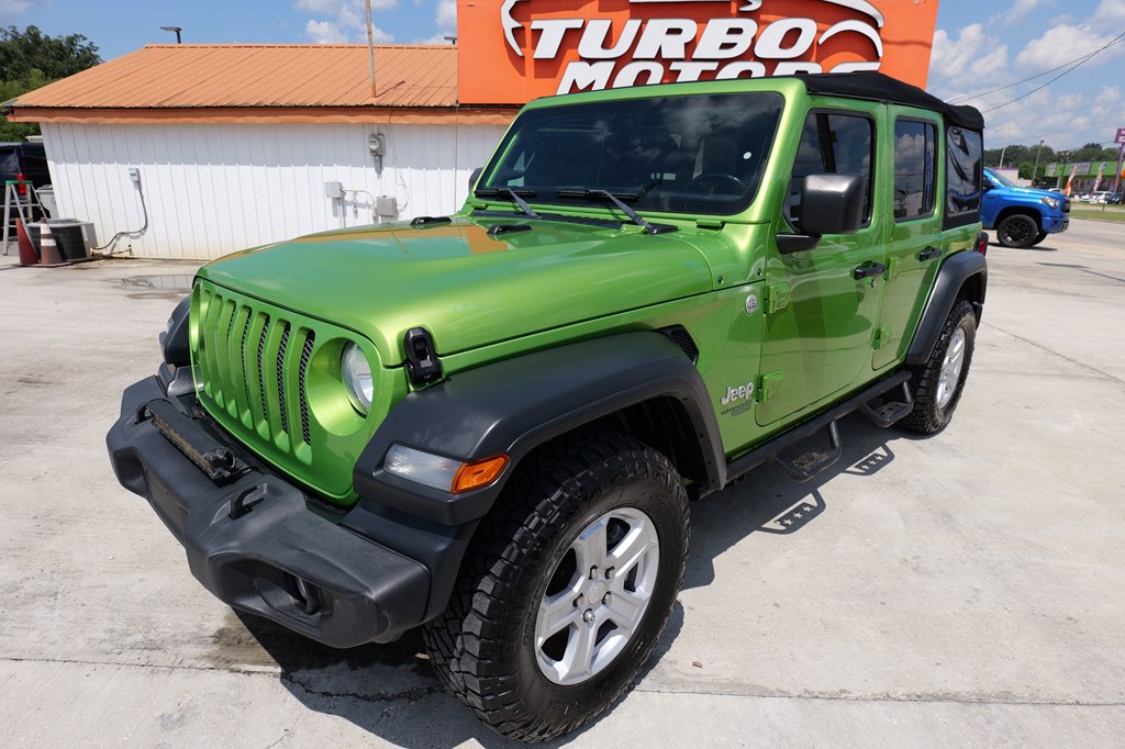Used Car 2018 Jeep Wrangler Unlimi  Sport For Sale Under $25,000 In Baker, Louisiana