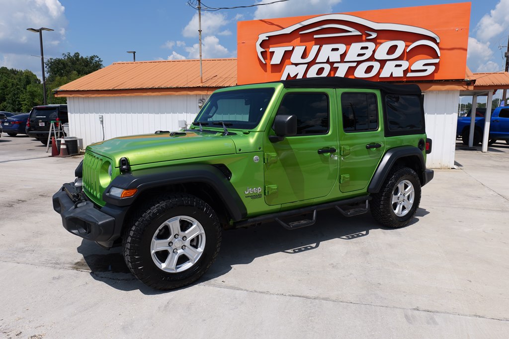 Used Car 2018 Jeep Wrangler Unlimi  Sport For Sale Under $25,000 In Baker, Louisiana