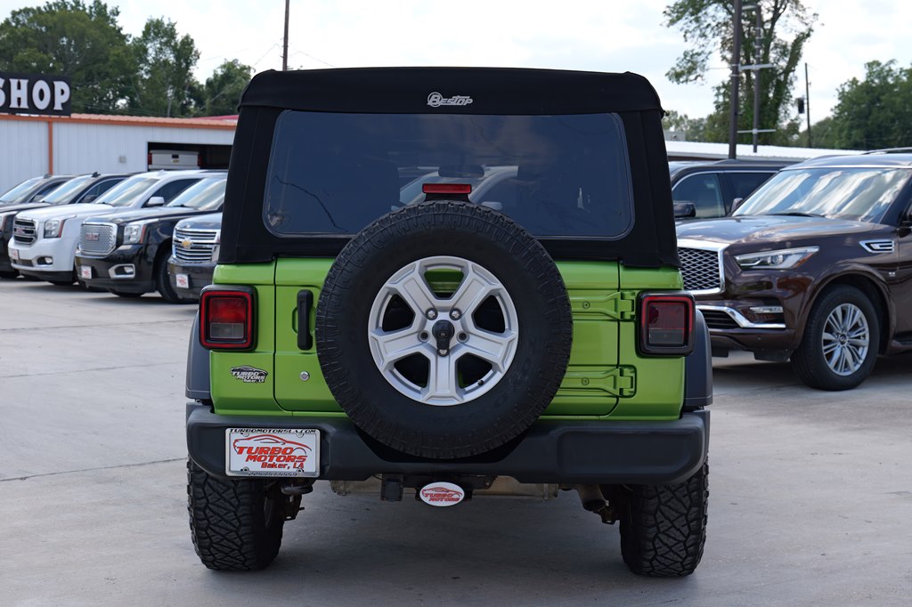 Used Car 2018 Jeep Wrangler Unlimi  Sport For Sale Under $25,000 In Baker, Louisiana