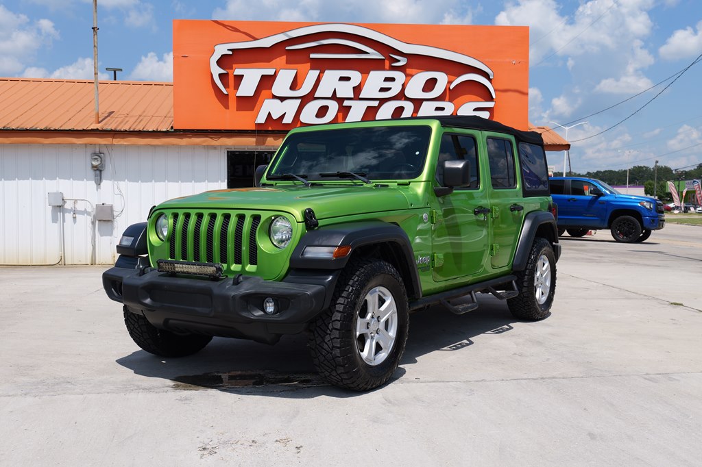 Used Car 2018 Jeep Wrangler Unlimi  Sport For Sale Under $25,000 In Baker, Louisiana