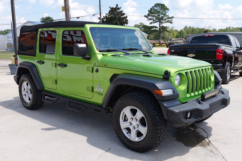 Used Car 2018 Jeep Wrangler Unlimi  Sport For Sale Under $25,000 In Baker, Louisiana