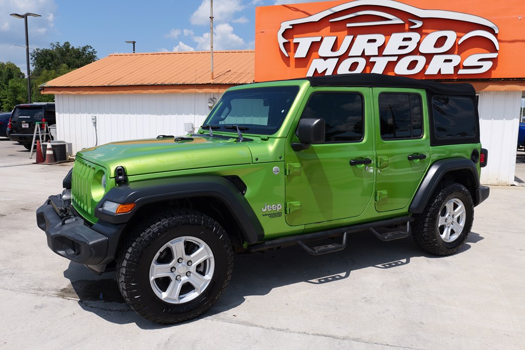 Used Car 2018 Jeep Wrangler Unlimi  Sport For Sale Under $25,000 In Baker, Louisiana