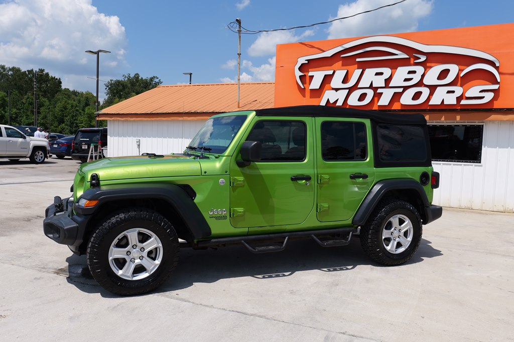 Used Car 2018 Jeep Wrangler Unlimi  Sport For Sale Under $25,000 In Baker, Louisiana
