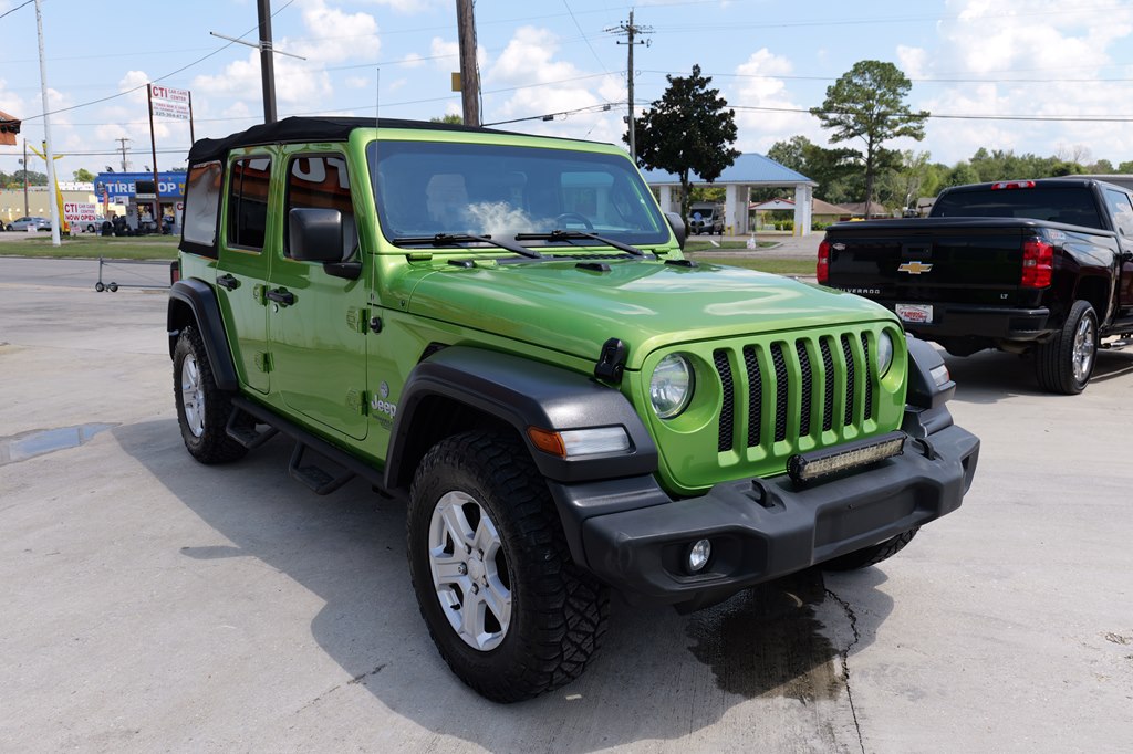 Used Car 2018 Jeep Wrangler Unlimi  Sport For Sale Under $25,000 In Baker, Louisiana
