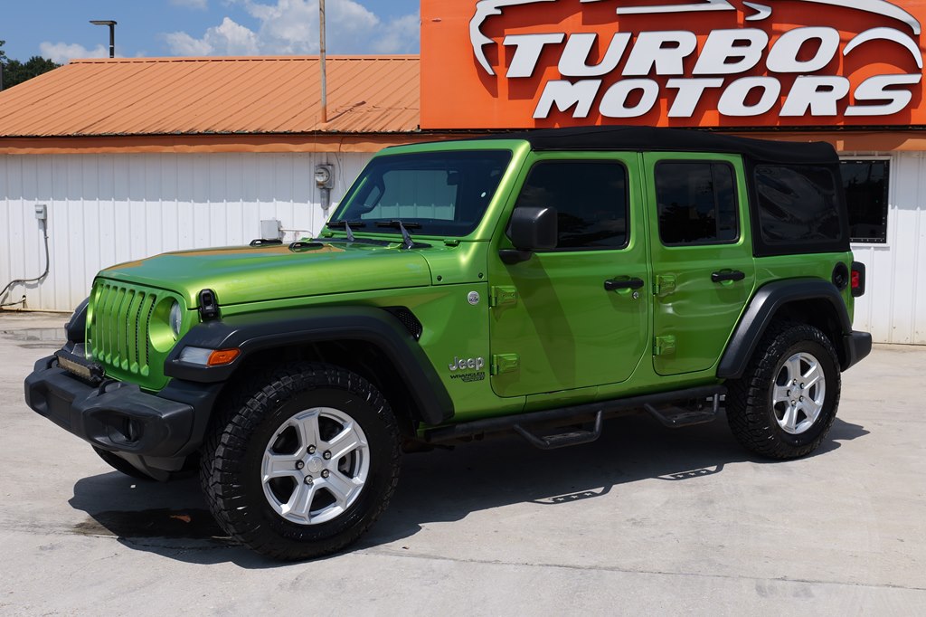 Used Car 2018 Jeep Wrangler Unlimi  Sport For Sale Under $25,000 In Baker, Louisiana