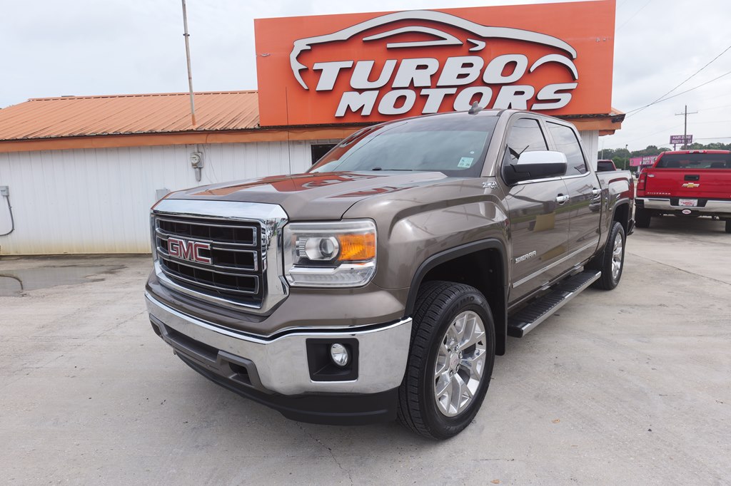 Brown 2015 GMC Sierra 1500 Pickup Truck Four-Wheel Drive Automatic