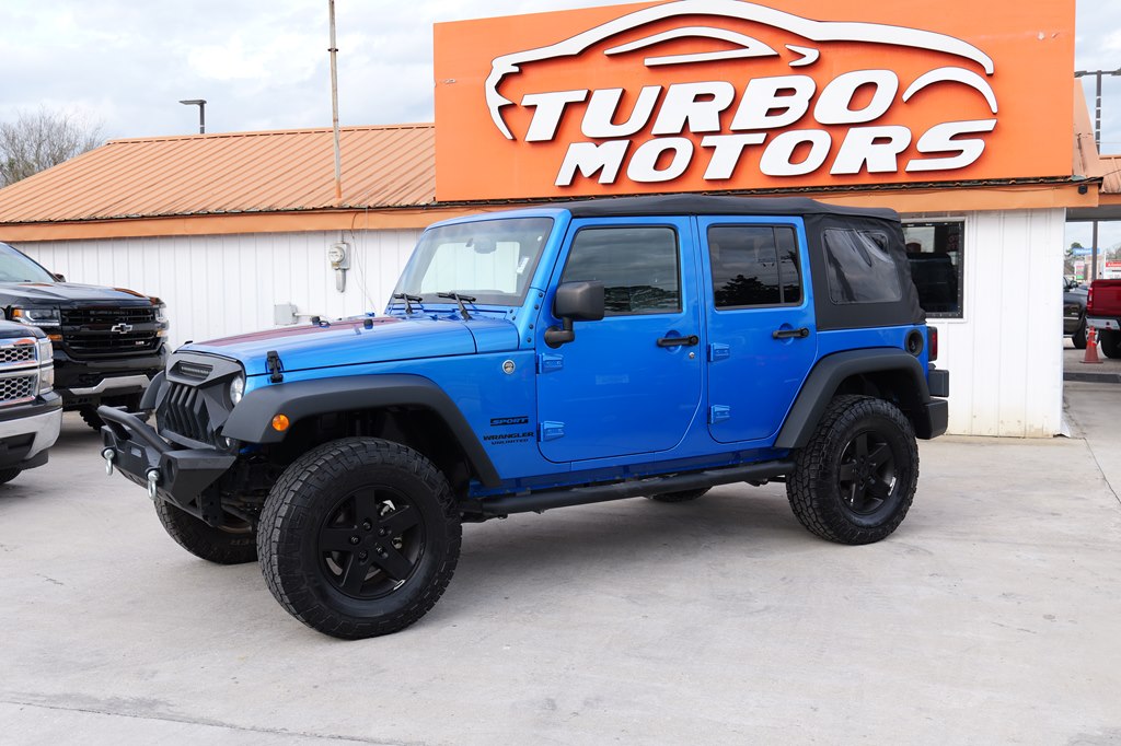 Used Car 2015 Jeep Wrangler Unlimi  Sport For Sale Under $20,000 In Baker, Louisiana