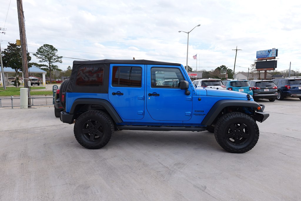 Used Car 2015 Jeep Wrangler Unlimi  Sport For Sale Under $20,000 In Baker, Louisiana