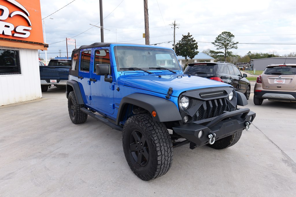 Used Car 2015 Jeep Wrangler Unlimi  Sport For Sale Under $20,000 In Baker, Louisiana