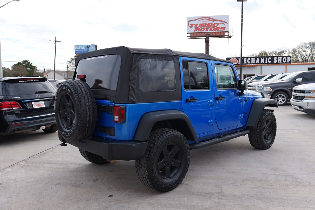 Used Car 2015 Jeep Wrangler Unlimi  Sport For Sale Under $20,000 In Baker, Louisiana