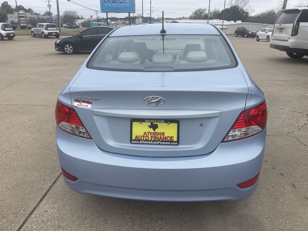 HYUNDAI ACCENT 2012 HYUNDAI ACCENT KMHCT4AEXCU123223