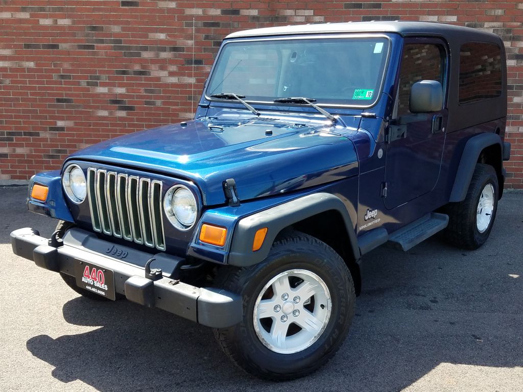 2004 JEEP WRANGLER / TJ Unlimited for sale in Parma | 440 Auto Sales | Used  SUVs for sale