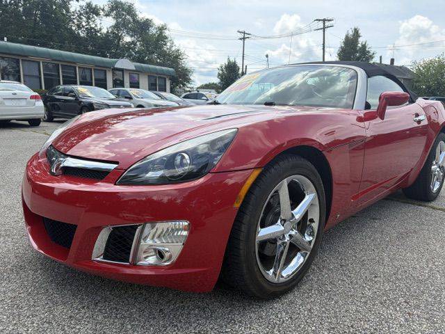 Red 2008 Saturn Sky Convertible Rear-Wheel Drive 5-Speed Manual