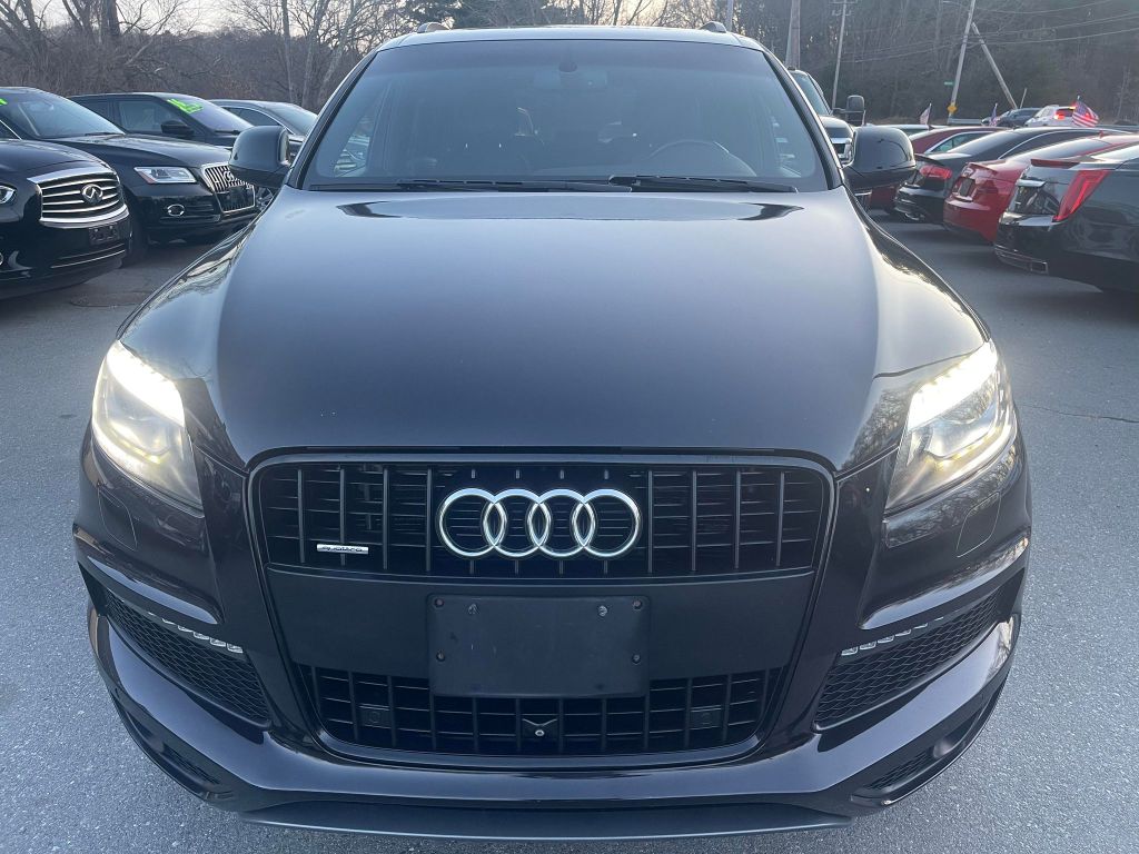 2015 AUDI Q7 in DRACUT MA at DRACUT'S CAR CONNECTION, BLACK