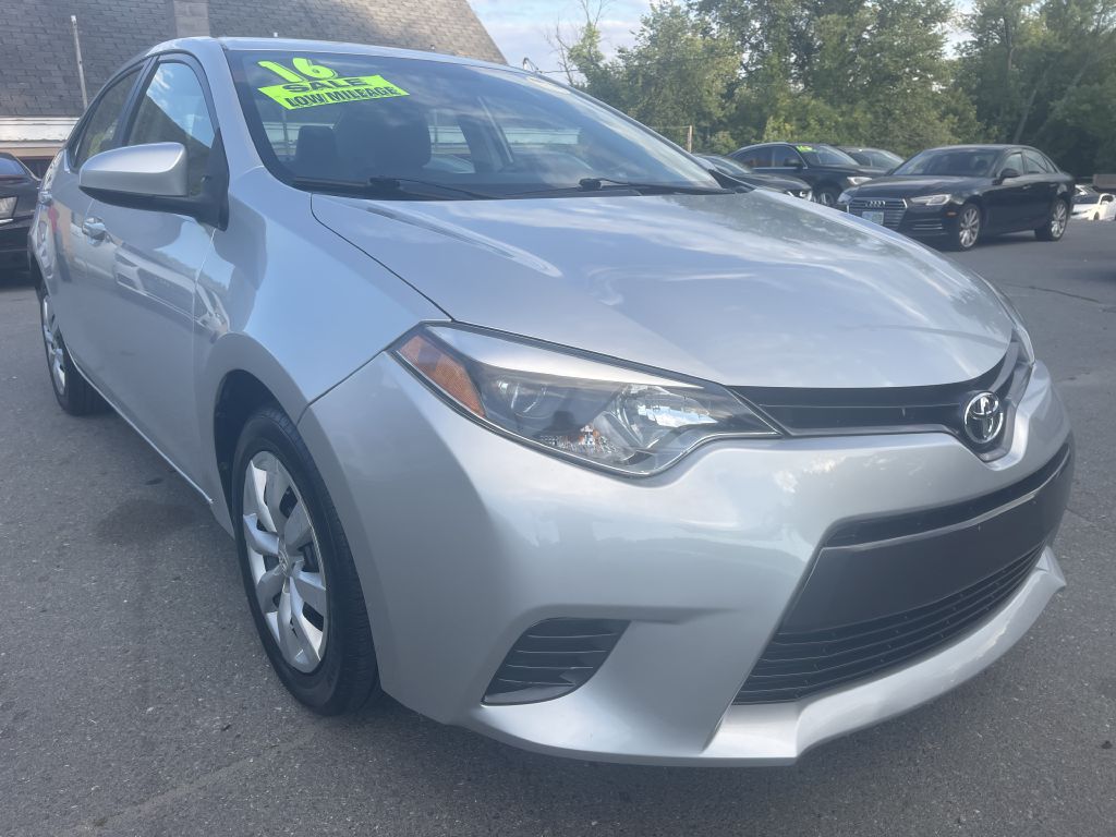 2016 TOYOTA COROLLA