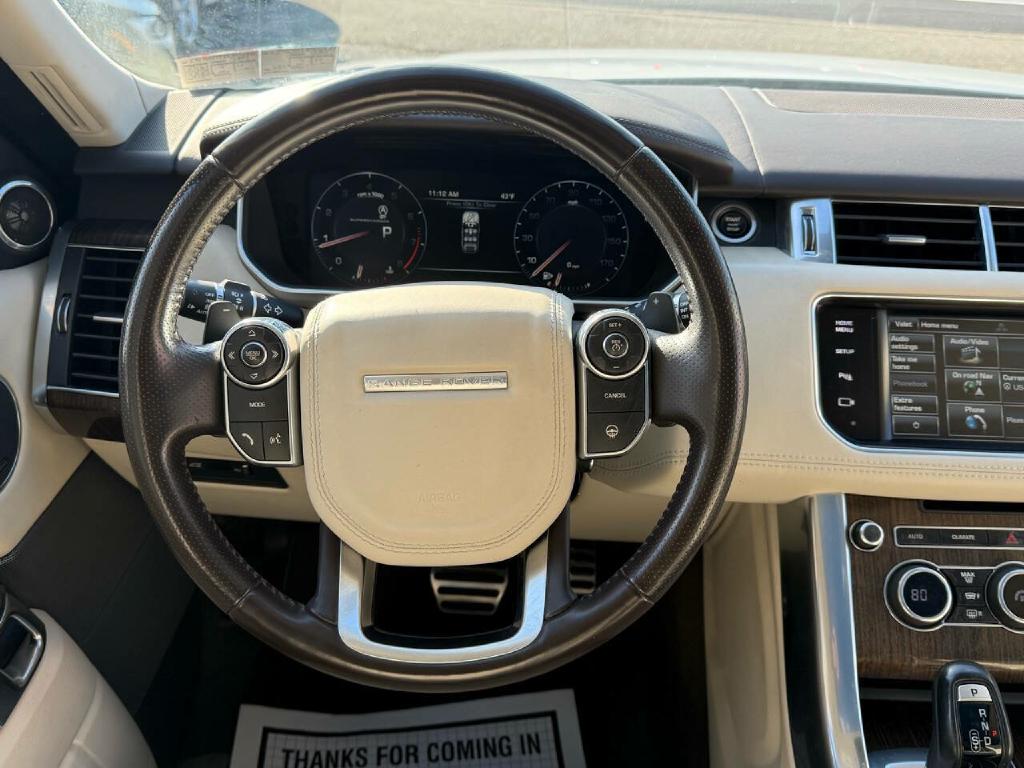 LAND ROVER RANGE ROVER SPORT 2015 LAND ROVER RANGE ROVER SPORT SALWV2TF8FA540912