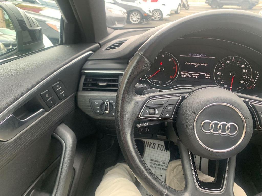 AUDI A4 2017 AUDI A4 WAUANAF40HN067733