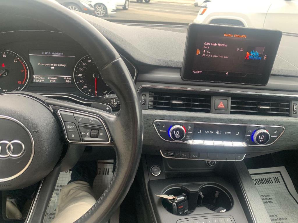 AUDI A4 2017 AUDI A4 WAUANAF40HN067733