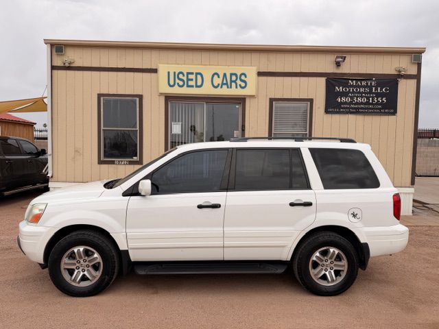 White 2005 Honda Pilot EX-L AWD SUV / Crossover Four-Wheel Drive Automatic