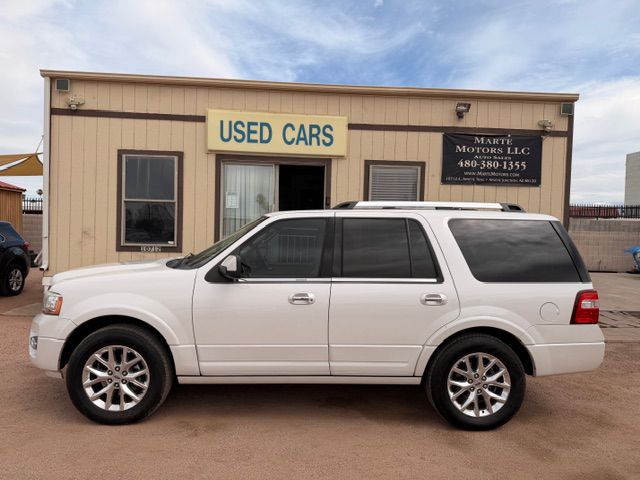 White 2015 Ford Expedition Limited 4WD SUV / Crossover Four-Wheel Drive Automatic