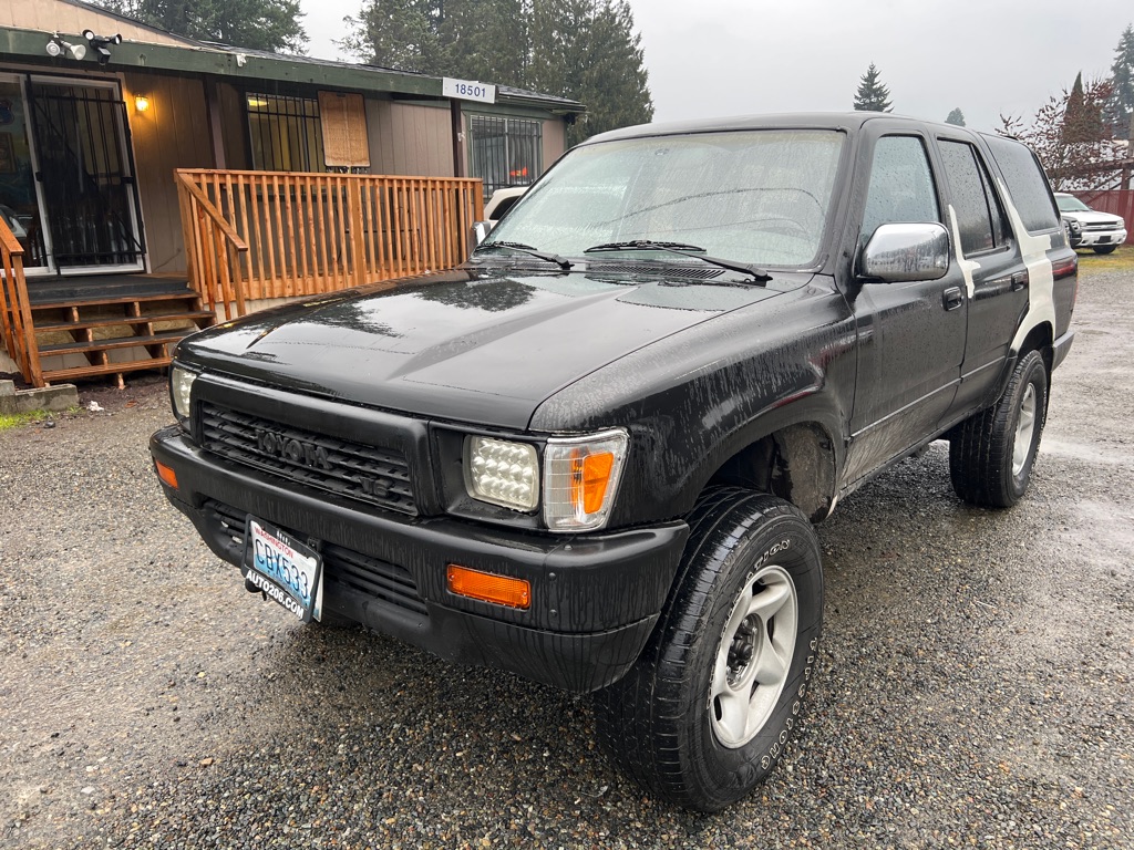 1990 TOYOTA 4RUNNER in SPANAWAY WA at WILSON MOTORS, BLACK ...