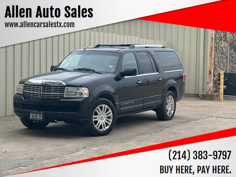 Used Car 2010 Lincoln Navigator  L For Sale Under $10,000 In Dallas, Texas