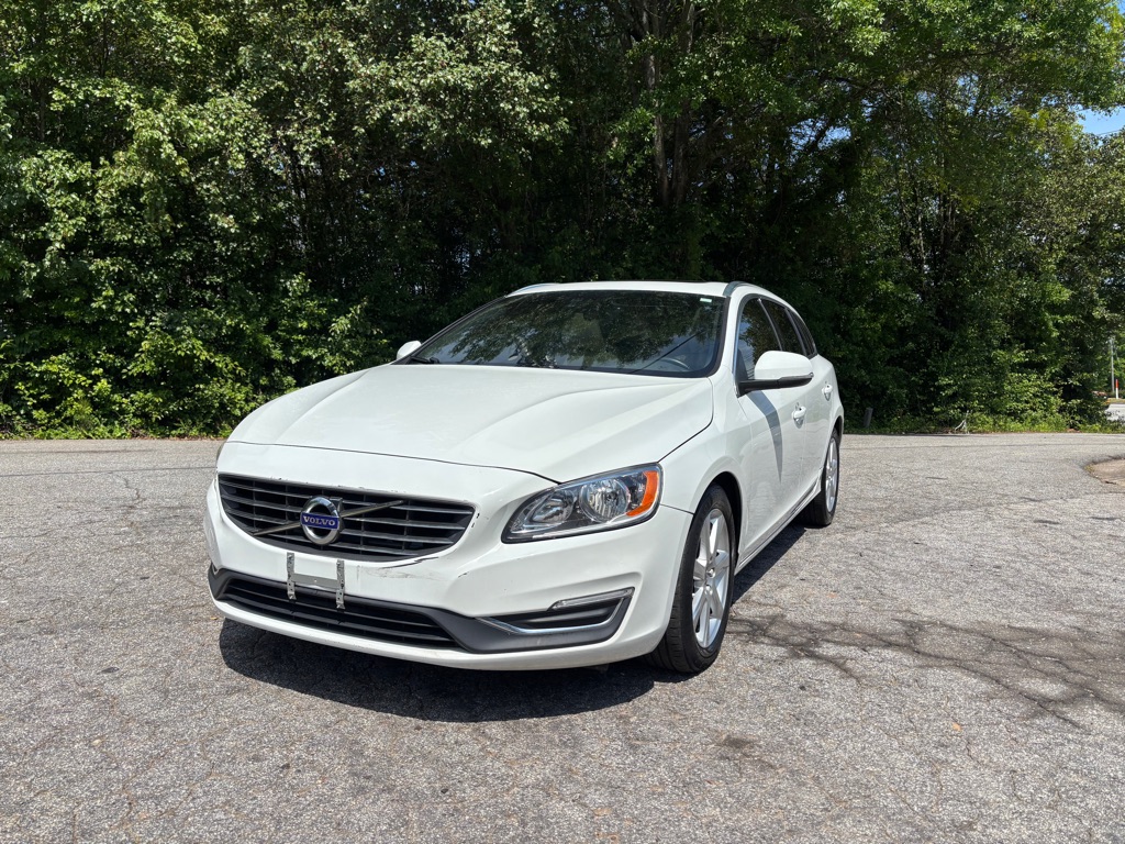 White 2017 Volvo V60 Wagon Front-Wheel Drive Automatic