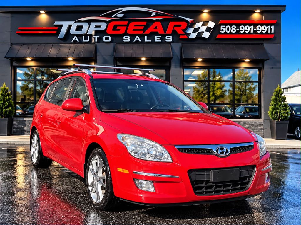 Red 2011 Hyundai Elantra Touring Hatchback Front-Wheel Drive Automatic