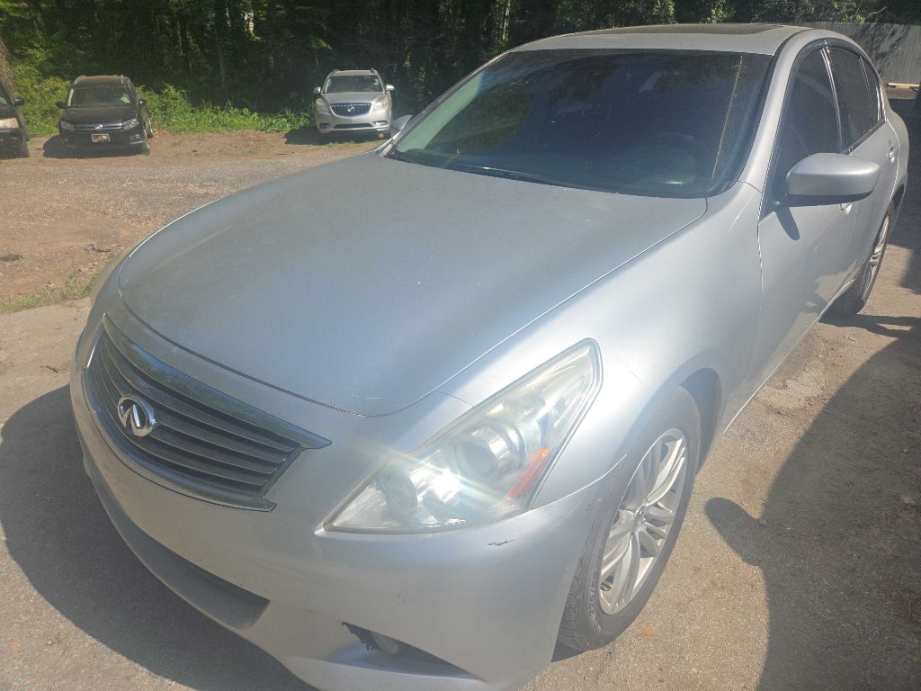 Silver 2012 INFINITI G37 Coupe Automatic
