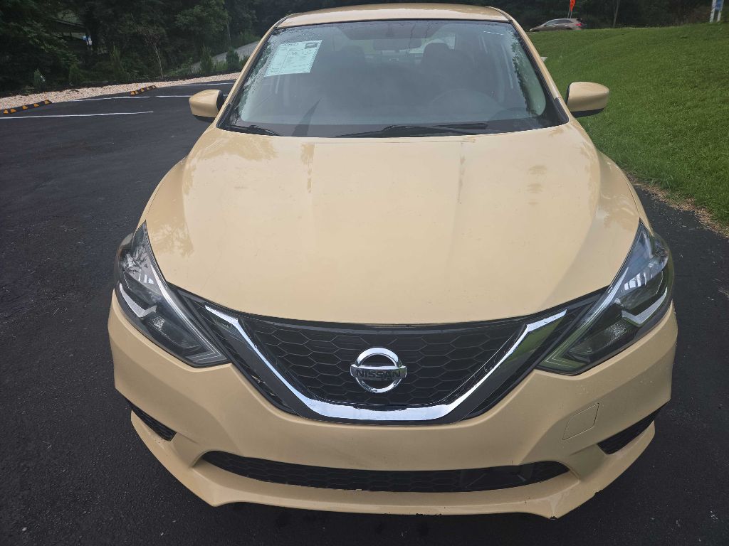 Gold 2019 Nissan Sentra S FWD Sedan Front-Wheel Drive Continuously Variable Transmission