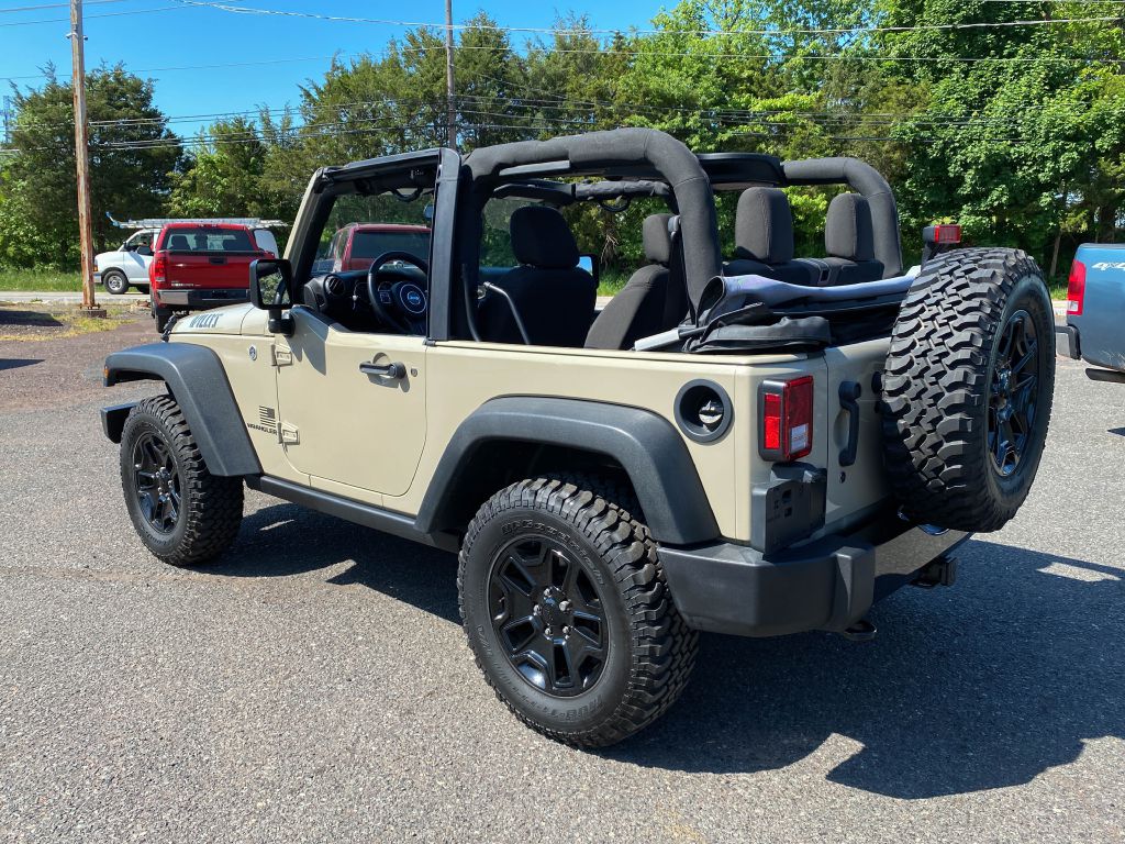 2017 JEEP WRANGLER SPORT WILLYS WHEELER 4x4 for sale at Source One Auto