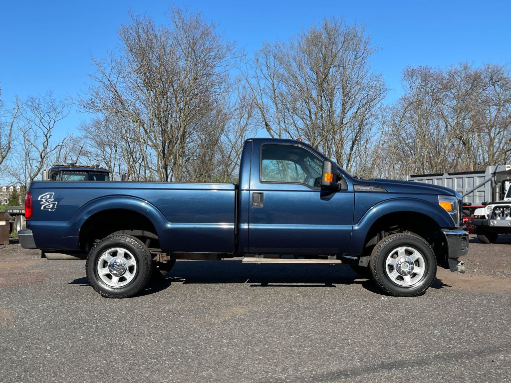 2014 FORD F-250 SD XL REG CAB LONG BED W/ PLOW for sale at Source One Auto Group
