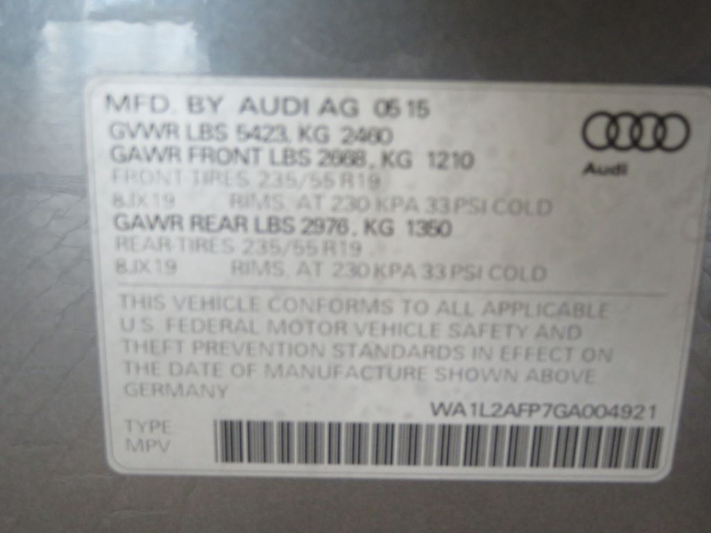 Photo 76 of this AUDI Q5