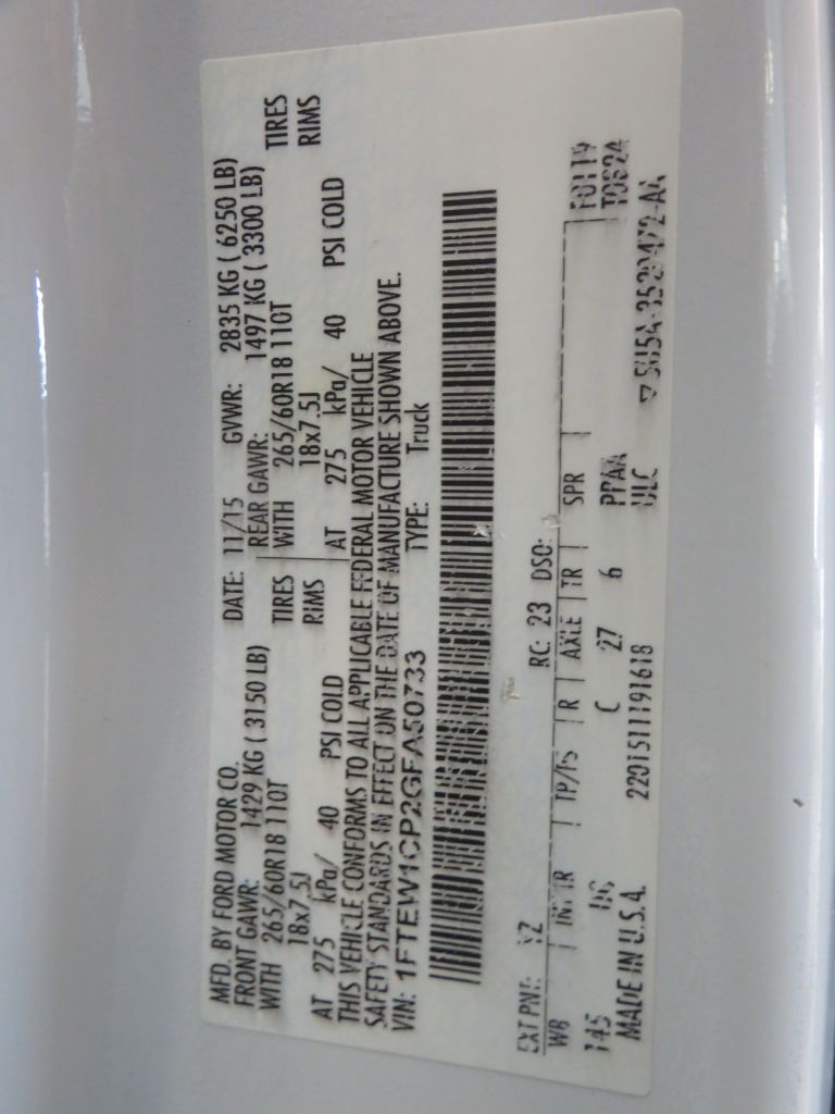 Photo 83 of this FORD F150