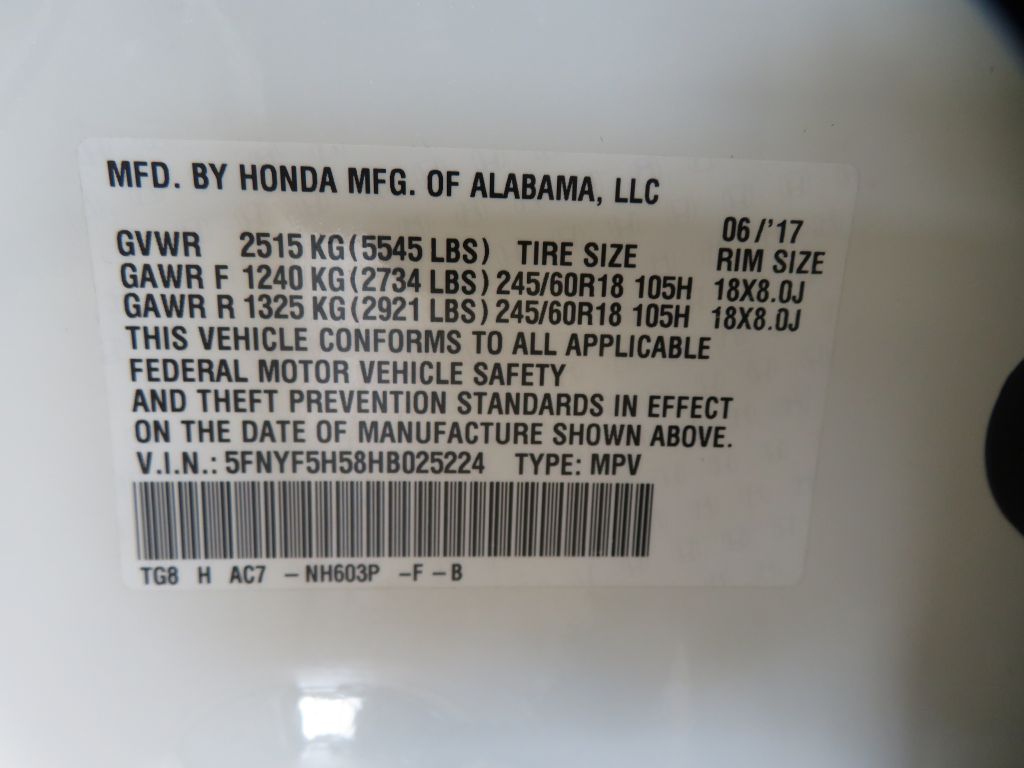 Photo 78 of this HONDA PILOT