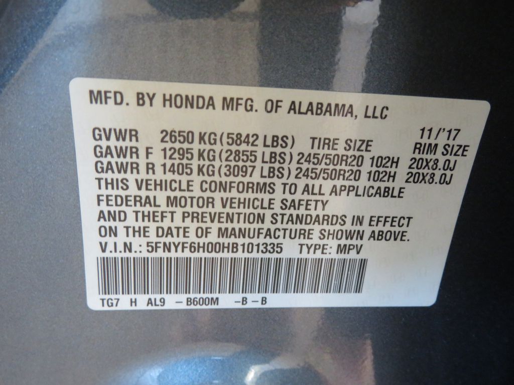 Photo 93 of this HONDA PILOT
