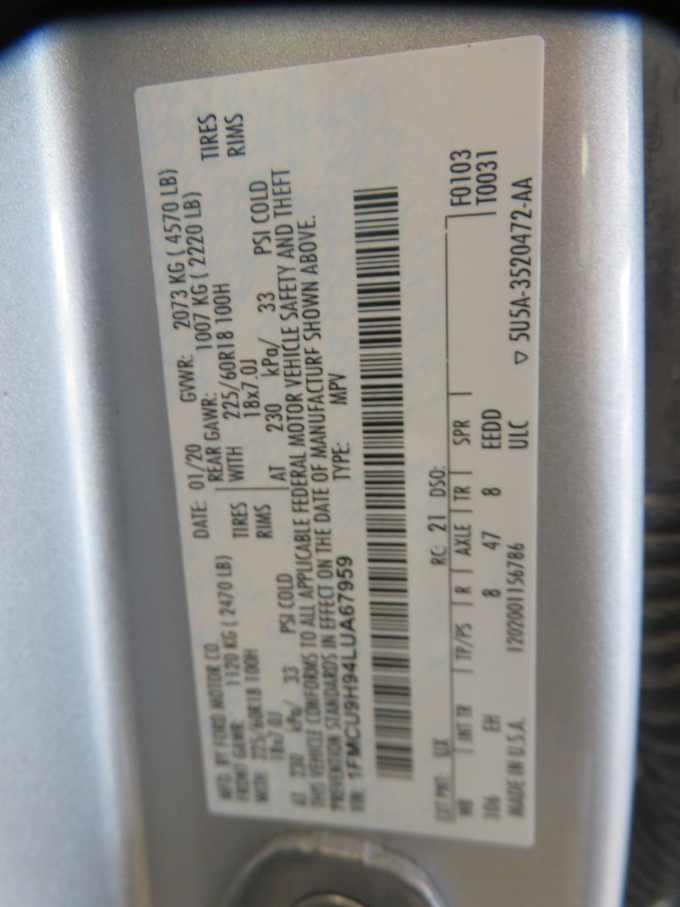 Photo 72 of this FORD ESCAPE