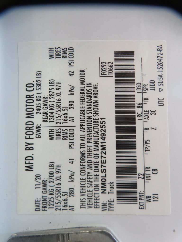 Photo 71 of this FORD TRANSIT CONNECT