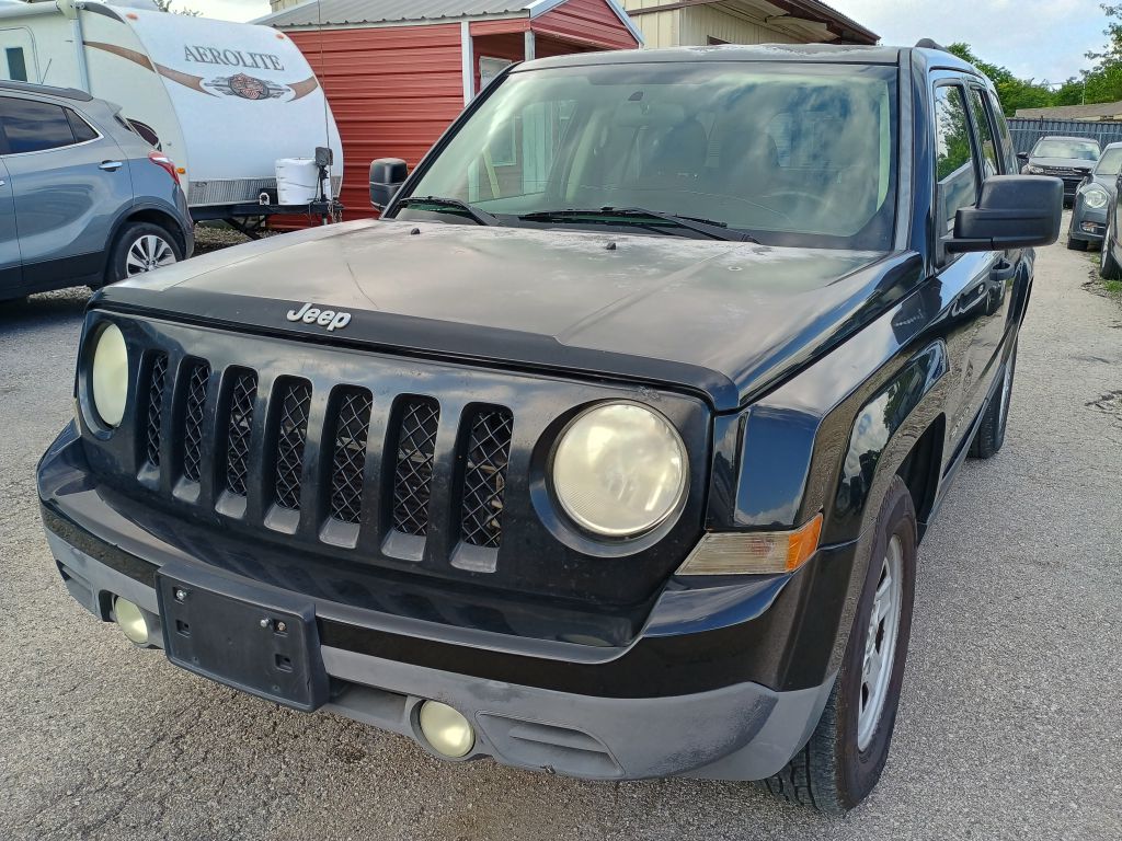 Black 2014 Jeep Patriot SUV / Crossover Front-Wheel Drive Continuously Variable Transmission