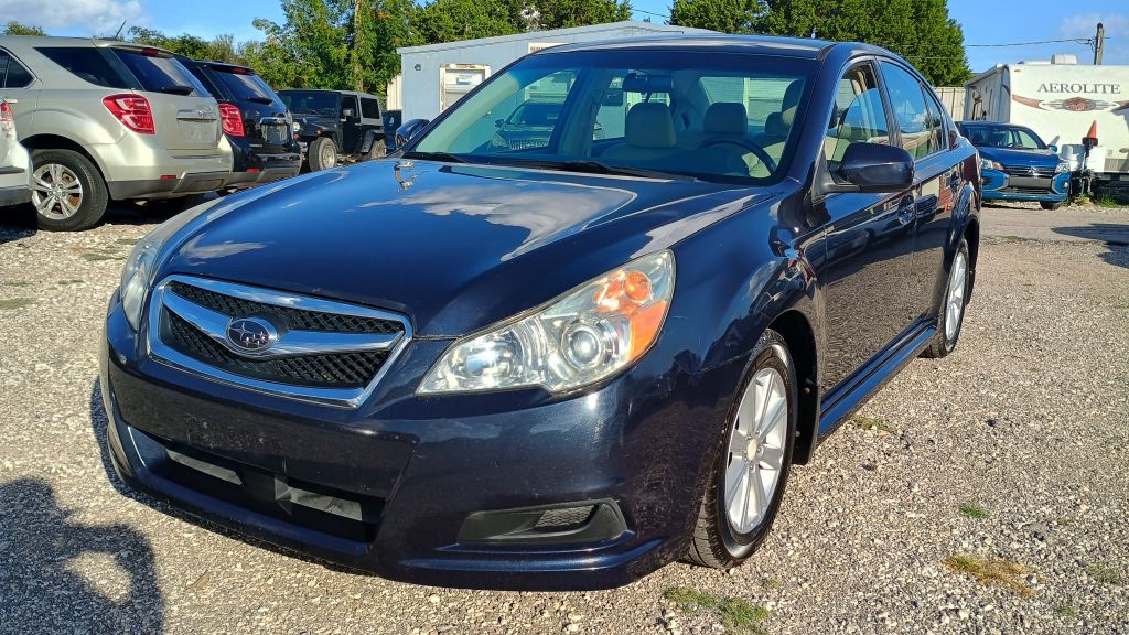 Blue 2012 Subaru Legacy Sedan All-Wheel Drive Manual