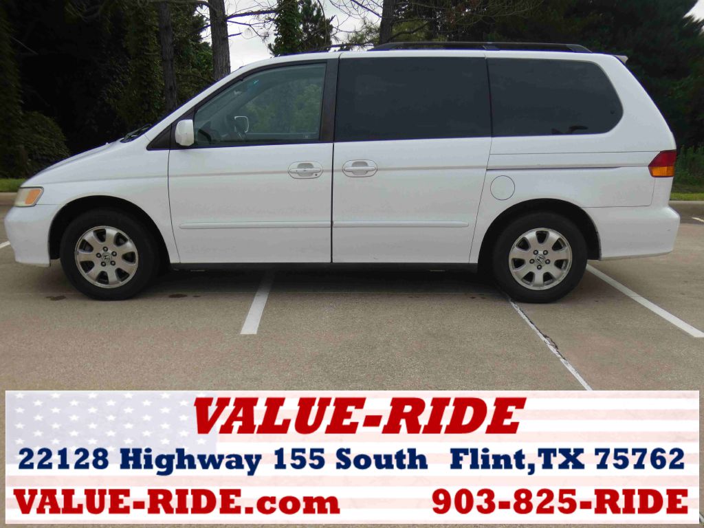 White 2002 Honda Odyssey Minivan Front-Wheel Drive Automatic