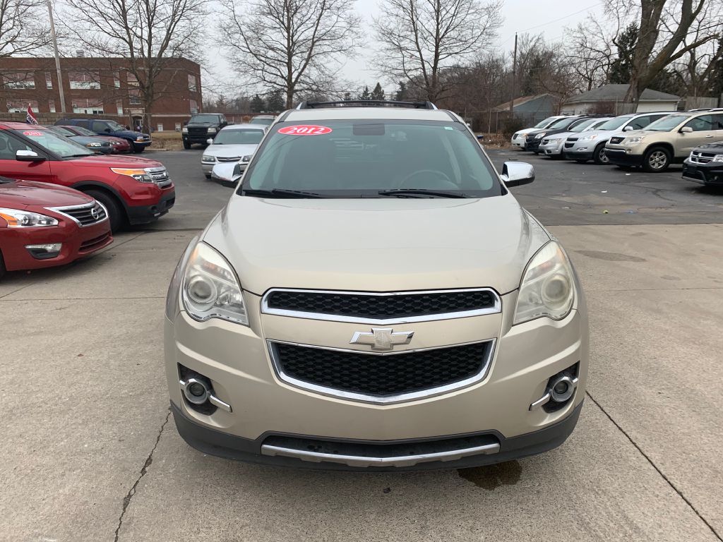 2012 CHEVROLET EQUINOX LTZ for sale at Laskey Auto Sales Toledo, Ohio