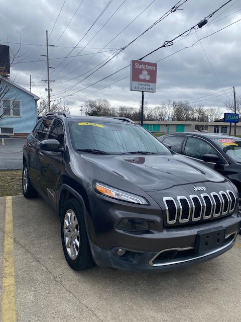 2014 JEEP CHEROKEE LIMITED for sale at Laskey Auto Sales