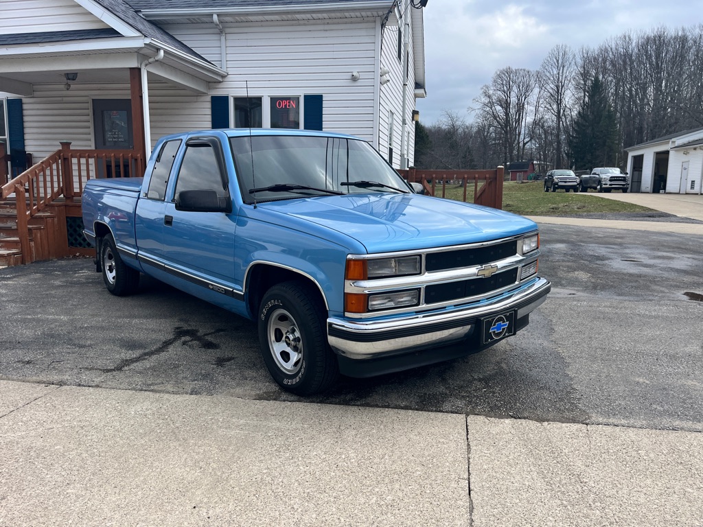 Blue 1996 Chevrolet C/K 1500 Pickup Truck Automatic