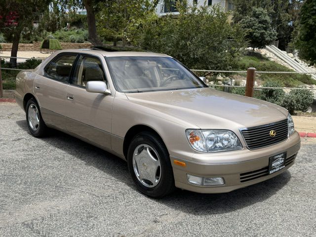 Gold 1998 Lexus LS Sedan Rear-Wheel Drive Automatic
