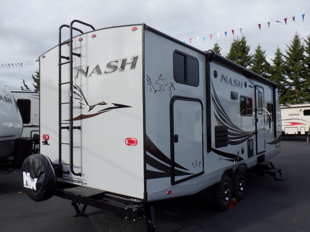 2021 northwood 24b nash travel trailer