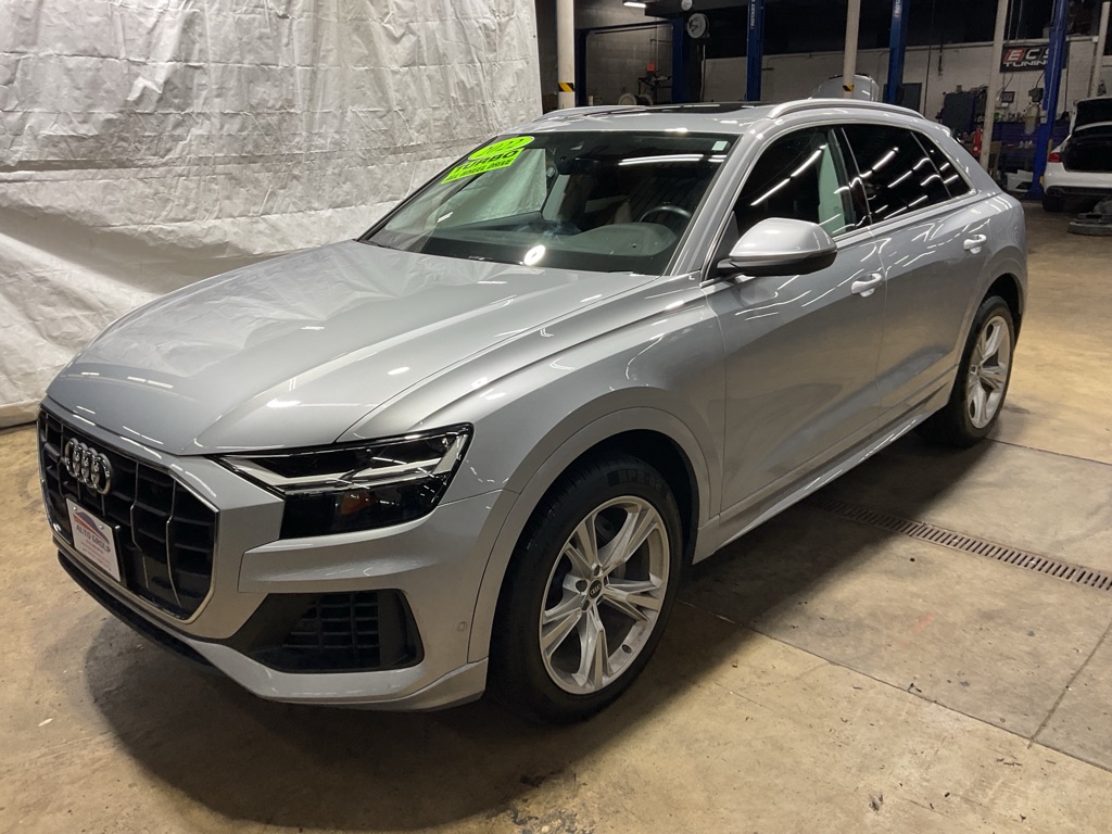 Silver 2022 Audi Q8 quattro Premium 55 TFSI SUV / Crossover All-Wheel Drive Automatic