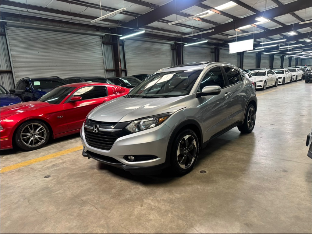 Silver 2018 Honda HR-V SUV / Crossover All-Wheel Drive Continuously Variable Transmission