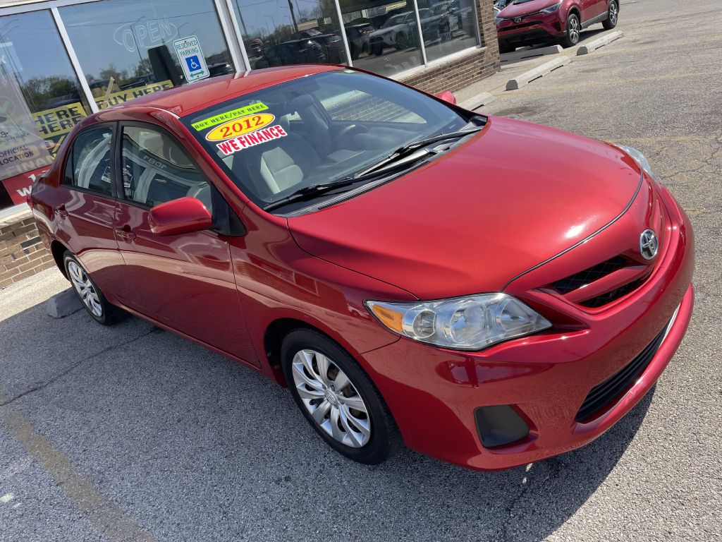 2012 TOYOTA COROLLA
